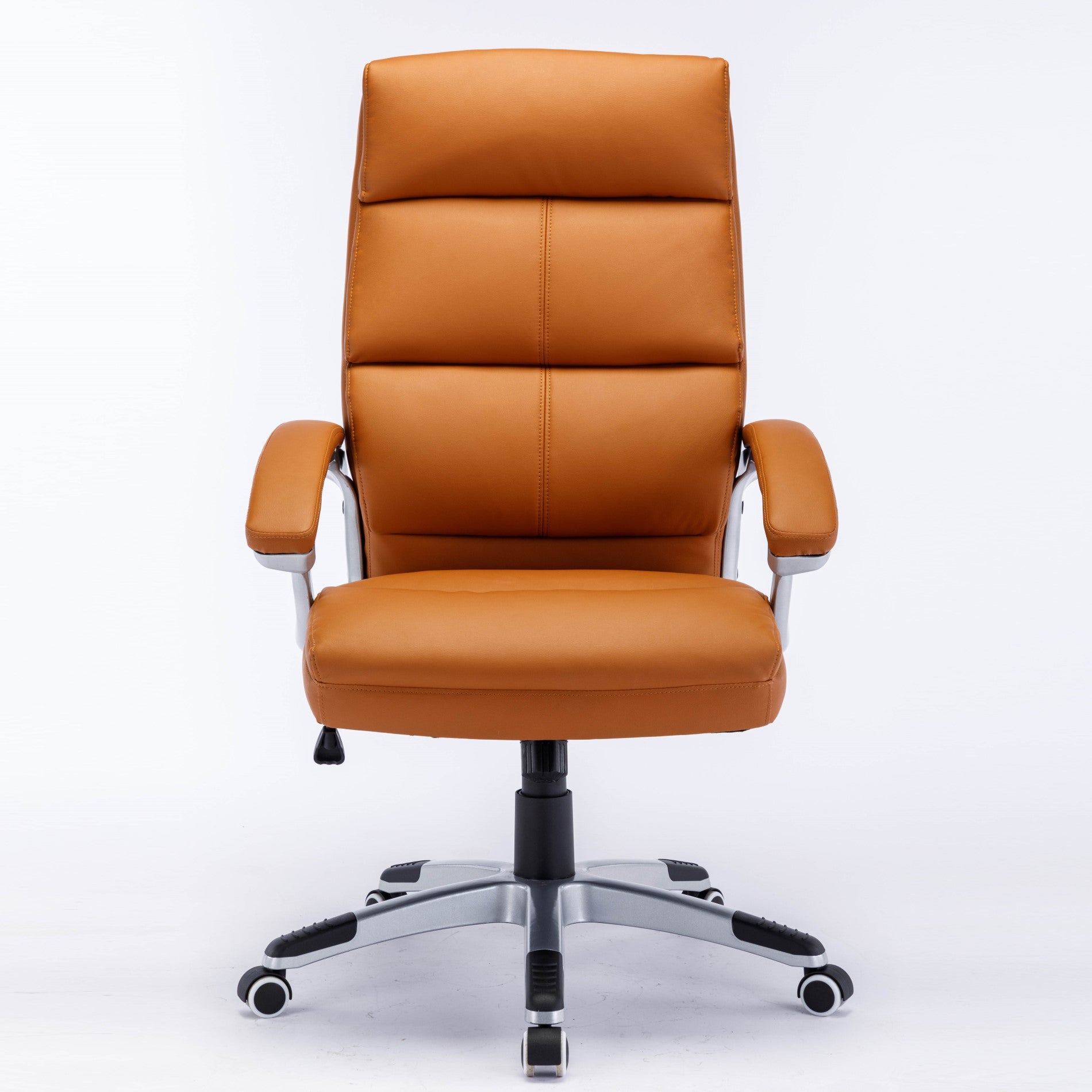 Silla De Oficina Ejecutiva Cafe Cromada Ergonomica Smarty Xp