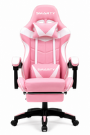 Silla Gamer Smarty Vector Ergonomica Reclinable y Reposapies colores