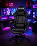 Silla Gamer Smarty Vector Ergonomica Reclinable y Reposapies colores