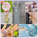 Resina Uv Transparente 500g Secado Rápido Ideal Joyería Color Ultra Transparente