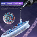 Resina Uv Transparente 500g Secado Rápido Ideal Joyería Color Ultra Transparente