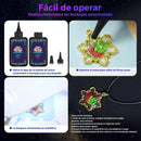 Resina Uv Transparente 500g Secado Rápido Ideal Joyería Color Ultra Transparente