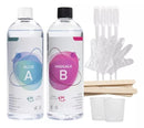 Resina Epoxica Cristal Ultra Transparente 1:1 472ml