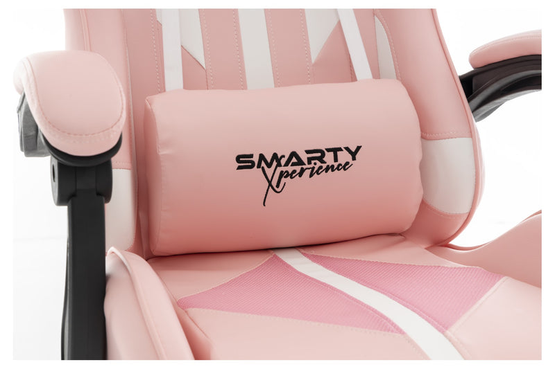 Silla Gamer Smarty Xperience Rosada