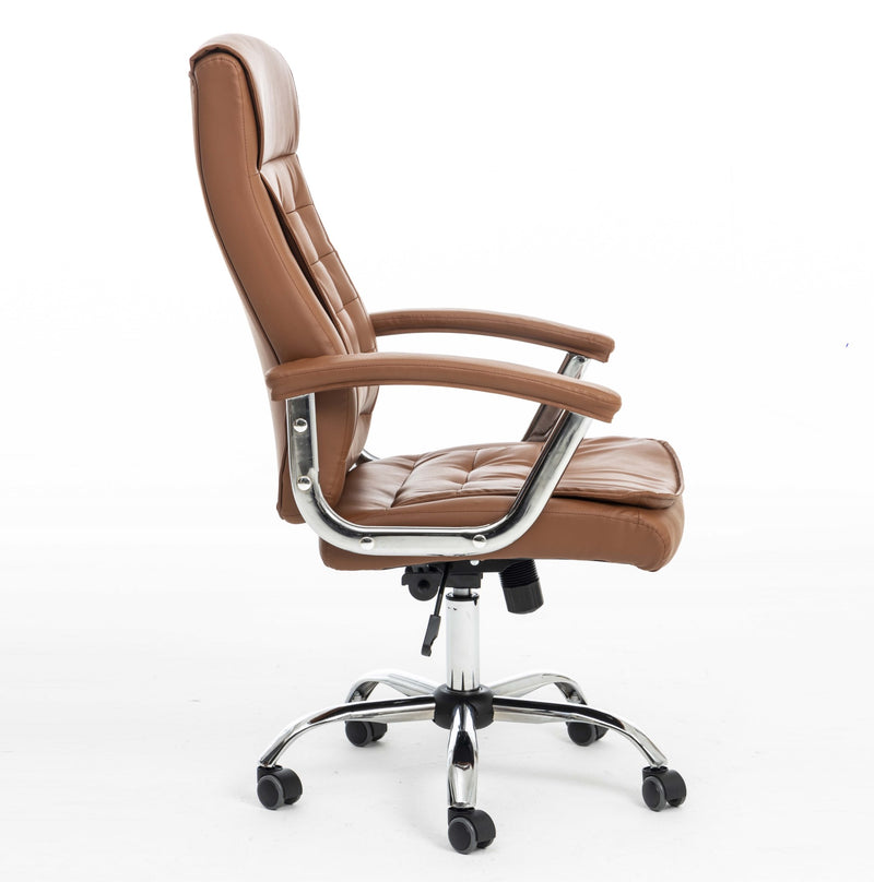 Silla De Oficina Ejecutiva Profesional Cafe Ergonomic Smarty