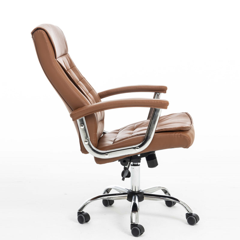 Silla De Oficina Ejecutiva Profesional Cafe Ergonomic Smarty