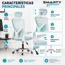 Silla De Oficina Ergonómica Airflow Malla Mesh Premium