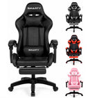 Silla Gamer Smarty Vector Ergonomica Reclinable y Reposapies colores