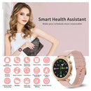 Reloj inteligente smartwatch Q1 Dorado Metal Llamadas