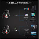 Audifonos Gamer Onikuma K12 Rojo