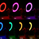 Aro de Luz LED RGB de 10" + Tripode de 210cm.