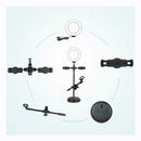 Aro de Luz LED  6" 2 Soportes Teléfono + Base Micro