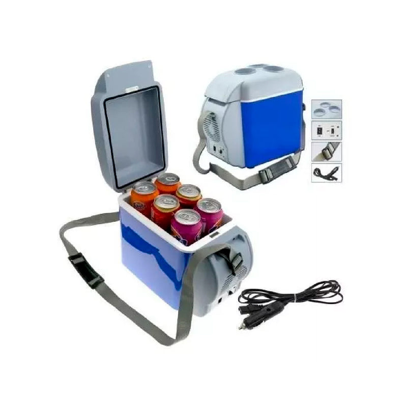 Cooler Enfriador 7.5 litros 12Volts para Vehículo