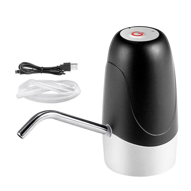 Dispensador Eléctrico de agua USB Diseño Negro
