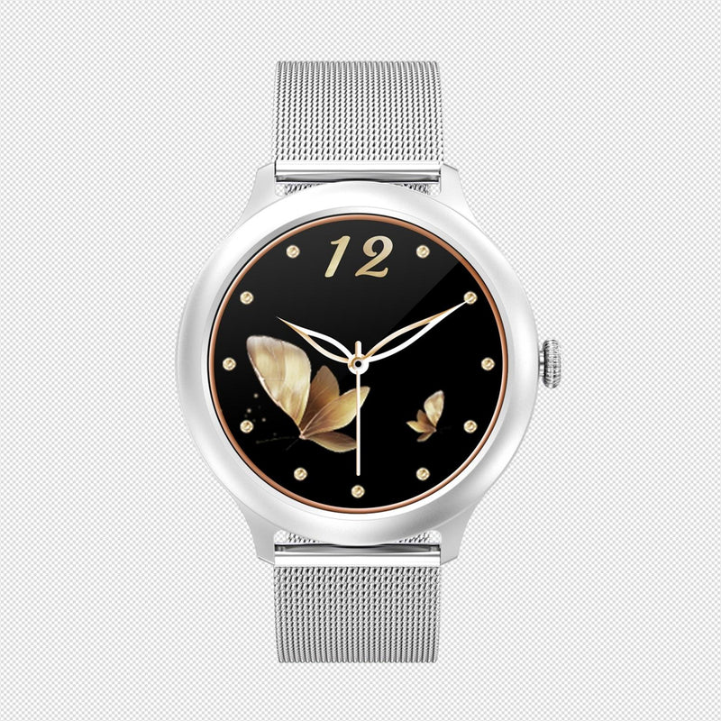Reloj inteligente Smartwatch DK19 plateado metal