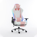 Silla Gamer RGB Smarty  Blanco / Armada Sin Caja