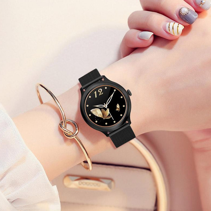 Reloj inteligente Smartwatch DK19 negro metal