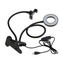 Aro de Luz LED 9cm  Selfie Soporte de Mesa Aro LED