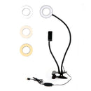 Aro de Luz LED 3.5" Selfie Soporte de Mesa Aro LED