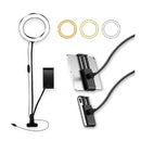 Aro de Luz LED 3.5" Selfie Soporte de Mesa Aro LED