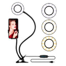 Aro de Luz LED 9cm  Selfie Soporte de Mesa Aro LED