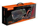 Kit Gamer Teclado Audifono y Mousepad C505