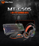 Kit Gamer Teclado Audifono y Mousepad C505