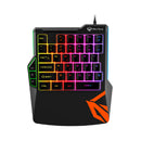 Kit Teclado 1 Mano Mouse Gamer 4 en 1 Meetion CO015