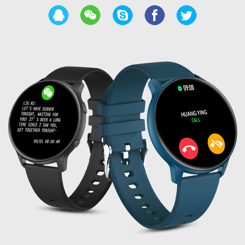 Reloj inteligente Smartwatch MX1 azul