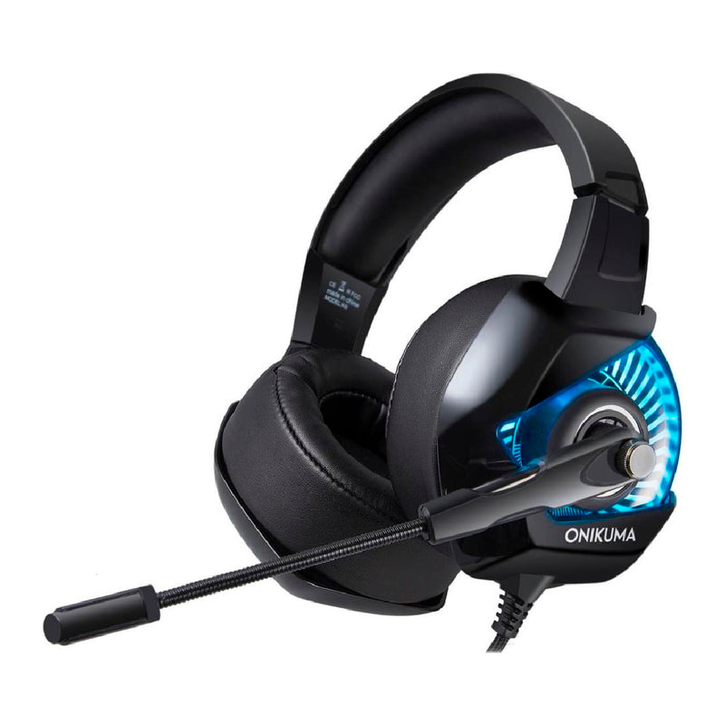 Audifonos Gamer Onikuma K6 Black-Blue