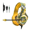 Audifonos Gamer Onikuma K1 Pro Cammouflage Yellow