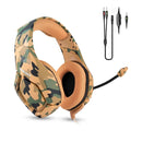 Audifonos Gamer Onikuma K1 B Camouflage Yellow