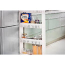 Rack Organizador con Ruedas 4 Niveles 54x13x103cm