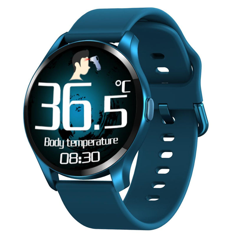 Reloj Smartwatch con Termometro T88 Azul..