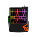 Teclado Gamer 1 Mano Shooter Meetion KB015
