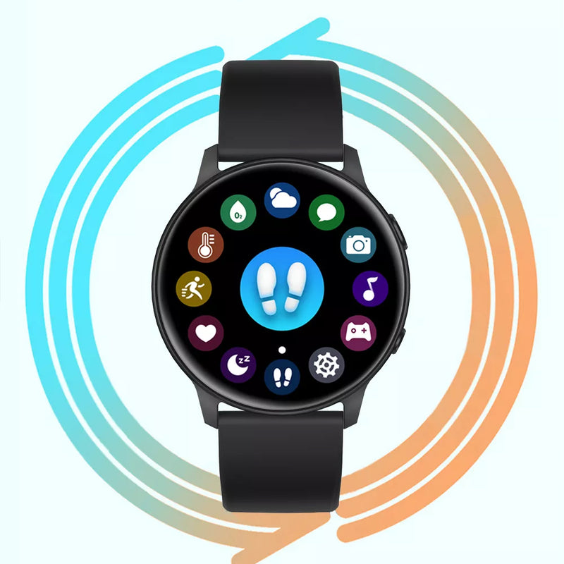 Reloj inteligente Smartwatch MX1 negro