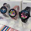 Reloj inteligente Smartwatch UP9 rosado metal